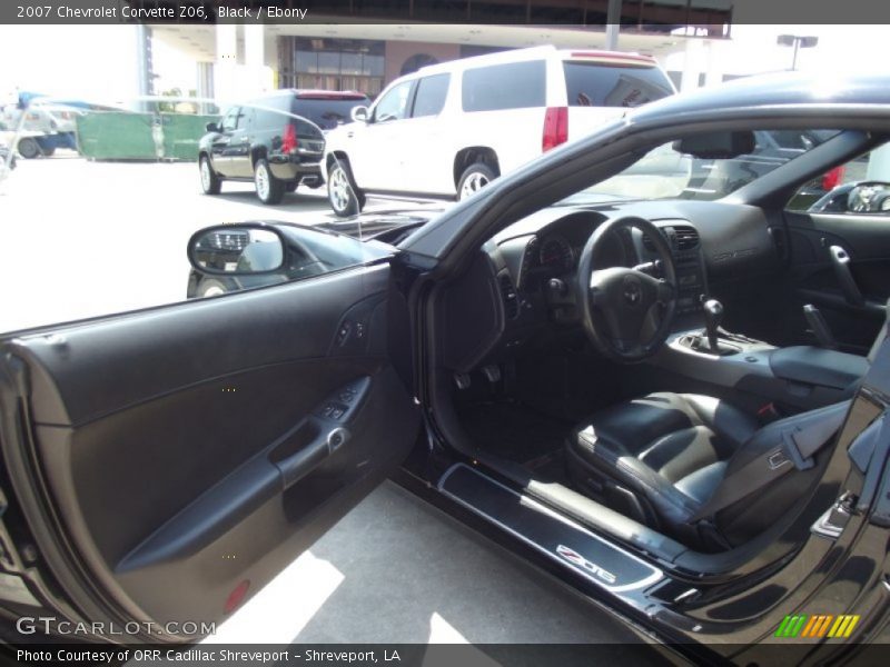 Black / Ebony 2007 Chevrolet Corvette Z06