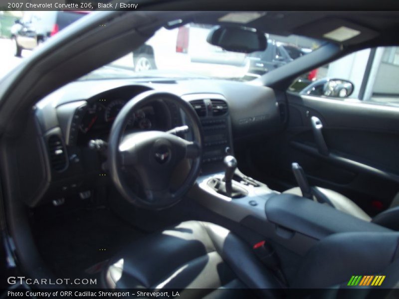 Black / Ebony 2007 Chevrolet Corvette Z06