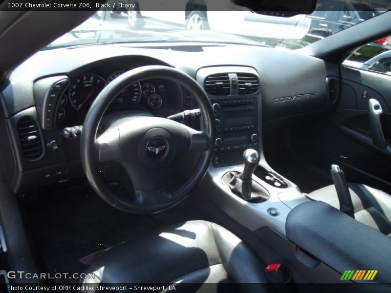Black / Ebony 2007 Chevrolet Corvette Z06