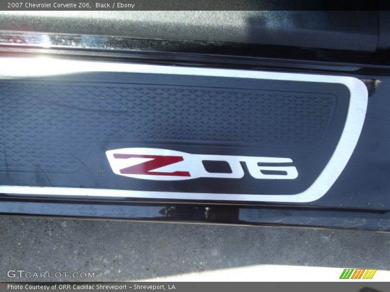 Black / Ebony 2007 Chevrolet Corvette Z06