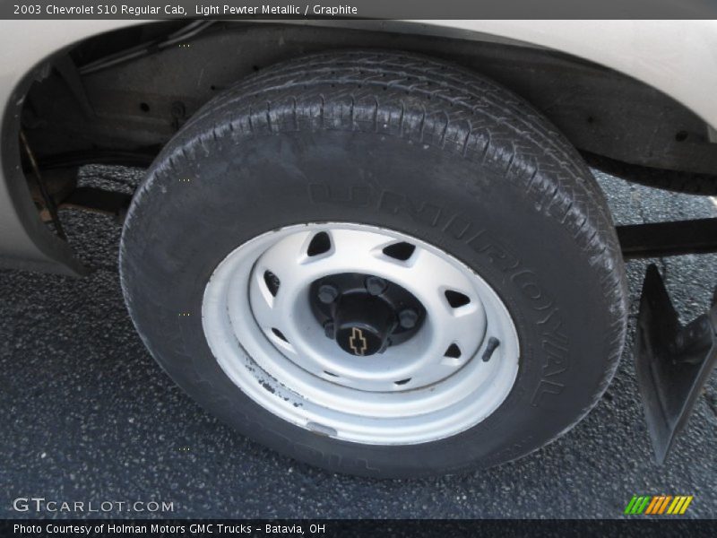 Light Pewter Metallic / Graphite 2003 Chevrolet S10 Regular Cab