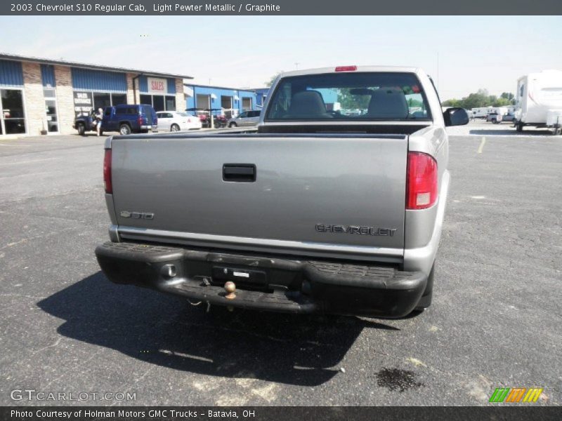 Light Pewter Metallic / Graphite 2003 Chevrolet S10 Regular Cab
