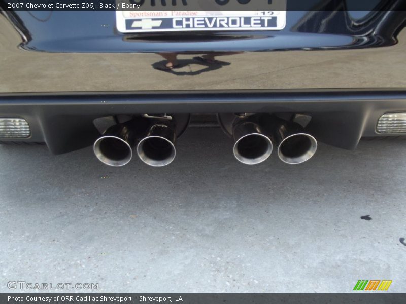 Exhaust of 2007 Corvette Z06
