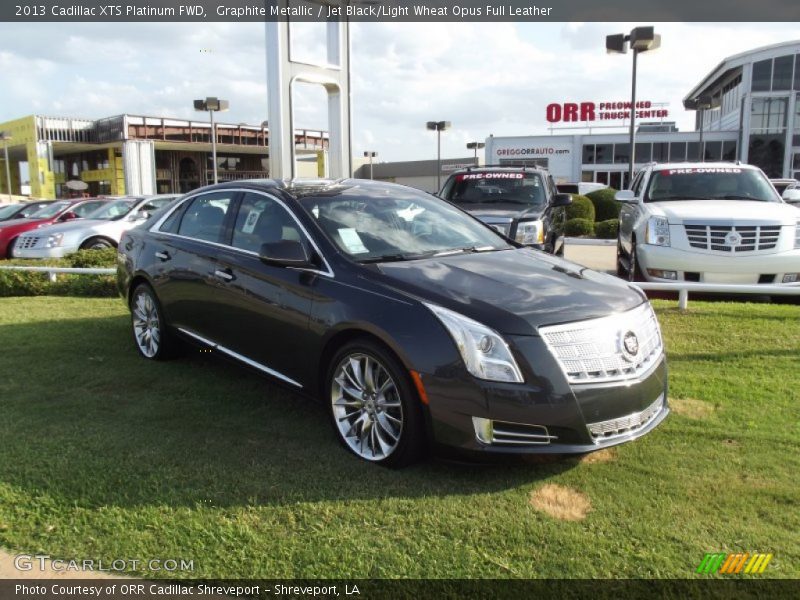 Graphite Metallic / Jet Black/Light Wheat Opus Full Leather 2013 Cadillac XTS Platinum FWD