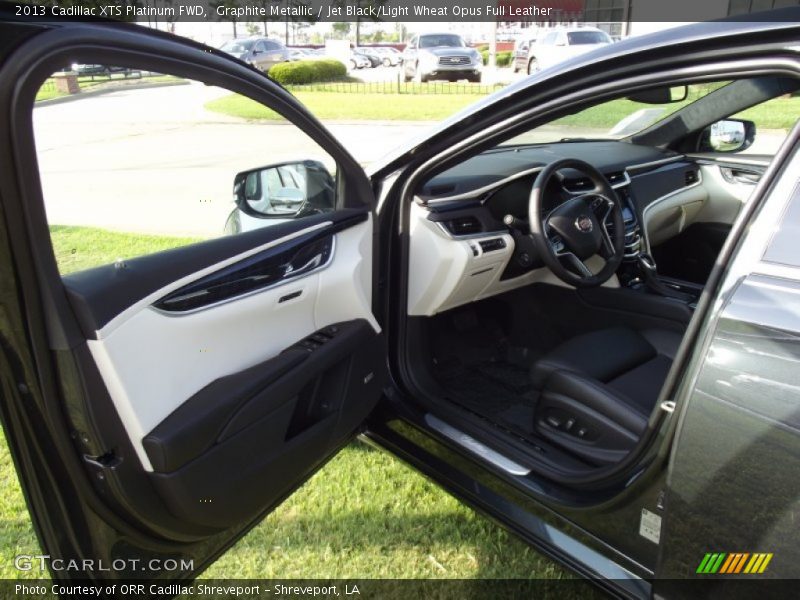  2013 XTS Platinum FWD Jet Black/Light Wheat Opus Full Leather Interior