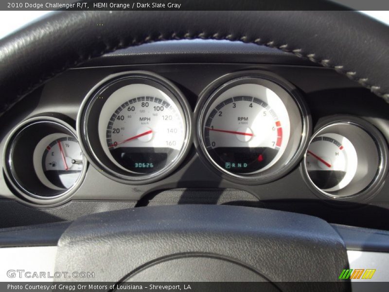 HEMI Orange / Dark Slate Gray 2010 Dodge Challenger R/T