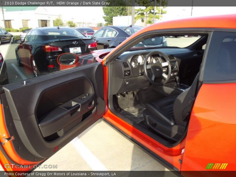 HEMI Orange / Dark Slate Gray 2010 Dodge Challenger R/T