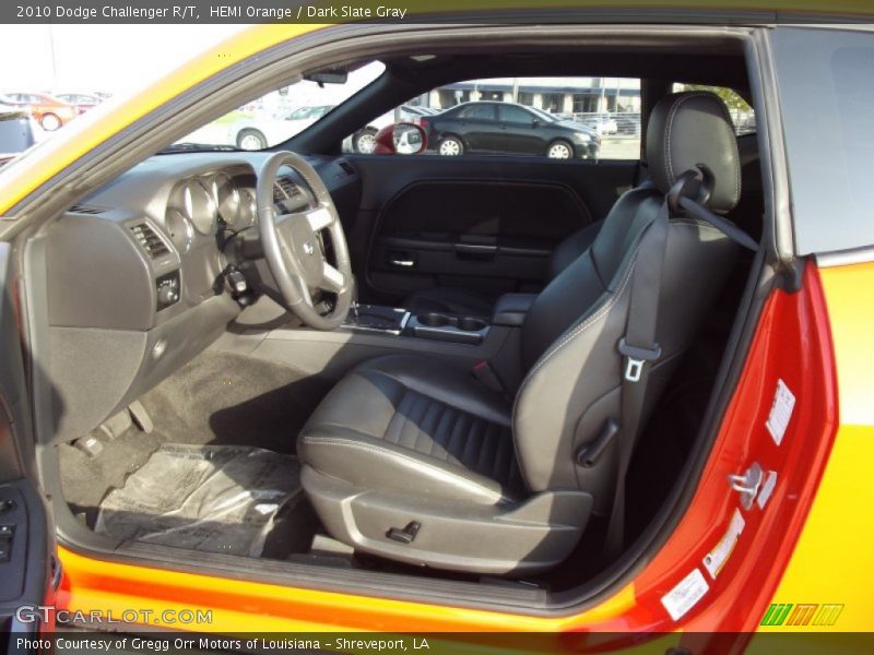 HEMI Orange / Dark Slate Gray 2010 Dodge Challenger R/T
