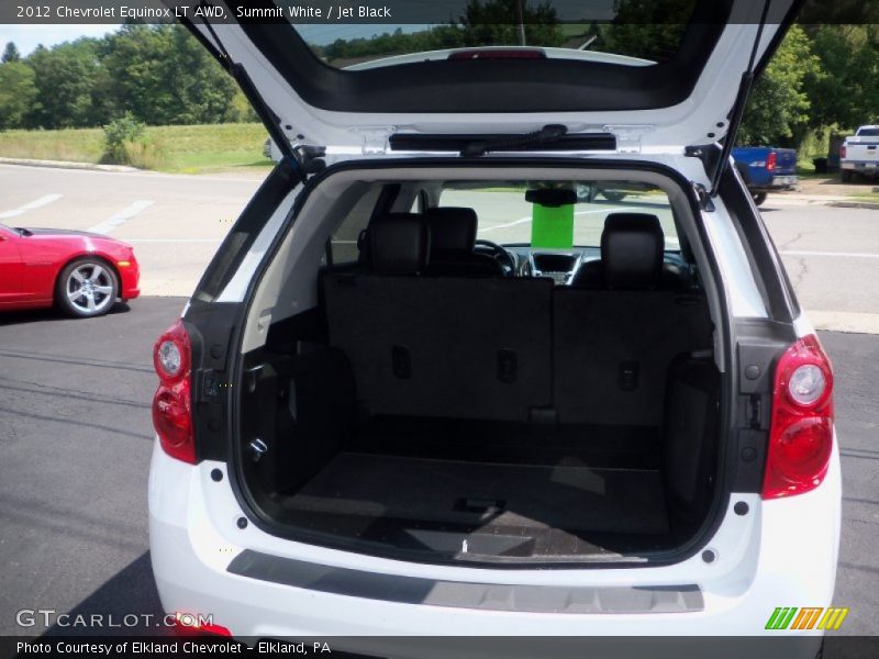 Summit White / Jet Black 2012 Chevrolet Equinox LT AWD