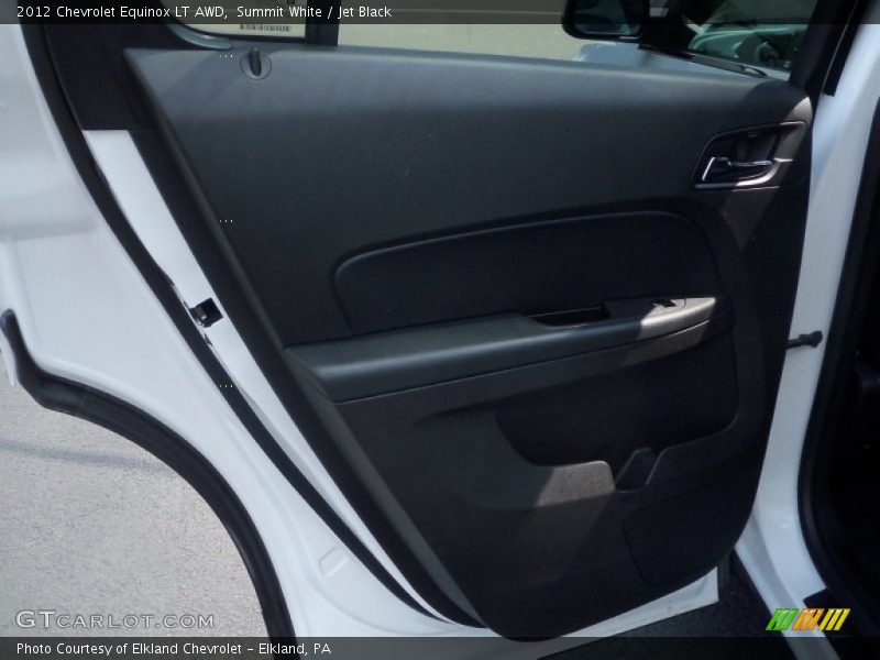 Summit White / Jet Black 2012 Chevrolet Equinox LT AWD