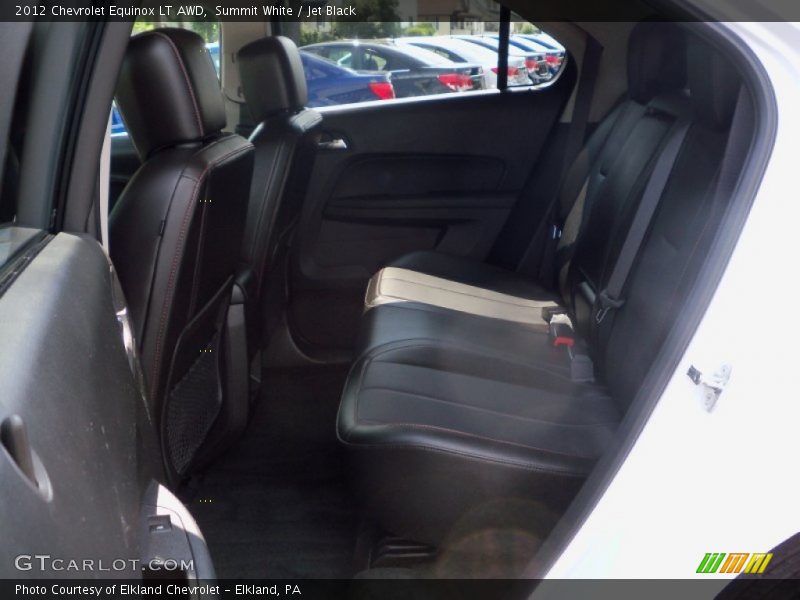 Summit White / Jet Black 2012 Chevrolet Equinox LT AWD