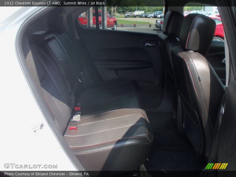 Summit White / Jet Black 2012 Chevrolet Equinox LT AWD