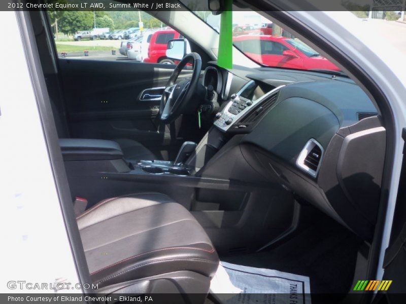 Summit White / Jet Black 2012 Chevrolet Equinox LT AWD