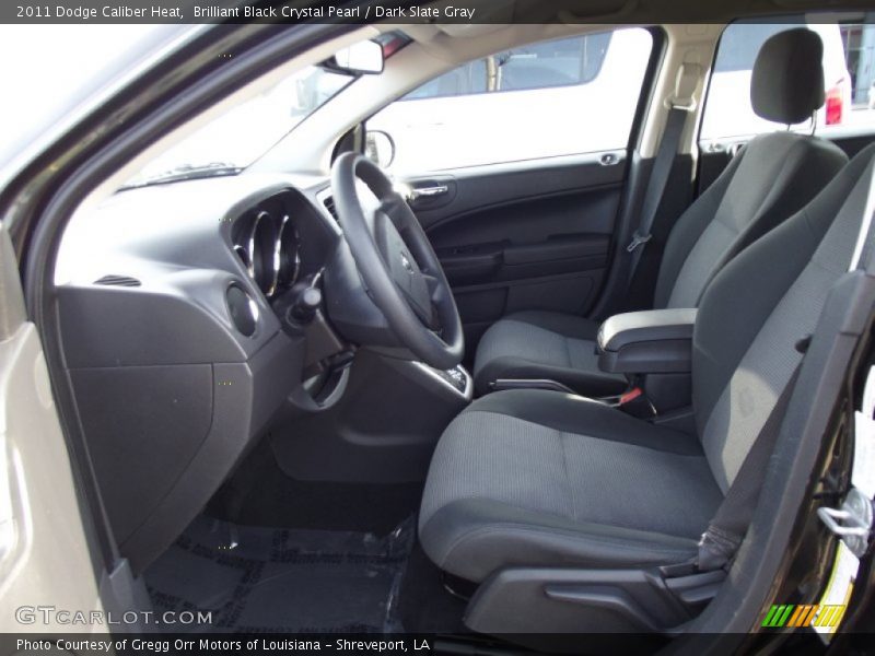 Brilliant Black Crystal Pearl / Dark Slate Gray 2011 Dodge Caliber Heat