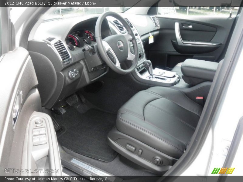 Quicksilver Metallic / Ebony 2012 GMC Acadia SLT