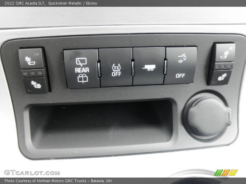 Quicksilver Metallic / Ebony 2012 GMC Acadia SLT