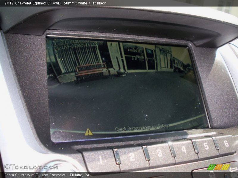 Summit White / Jet Black 2012 Chevrolet Equinox LT AWD