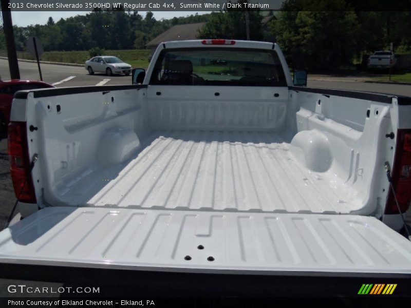 Summit White / Dark Titanium 2013 Chevrolet Silverado 3500HD WT Regular Cab 4x4