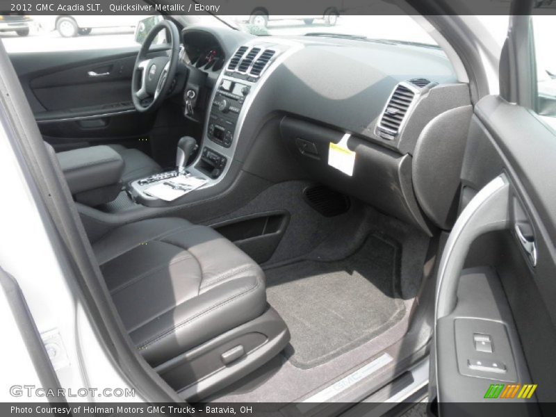 Quicksilver Metallic / Ebony 2012 GMC Acadia SLT