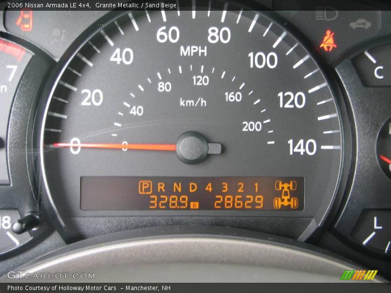 Granite Metallic / Sand Beige 2006 Nissan Armada LE 4x4