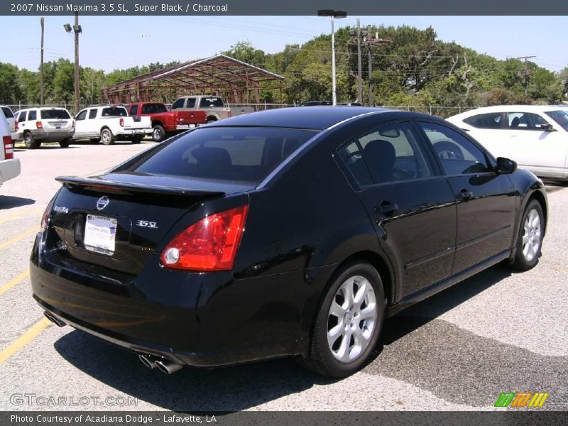 Super Black / Charcoal 2007 Nissan Maxima 3.5 SL