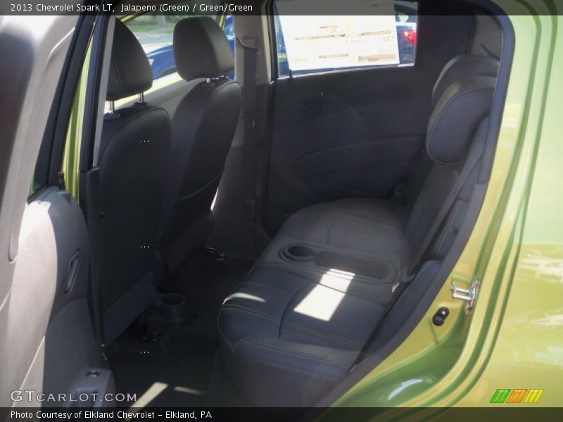 Rear Seat of 2013 Spark LT