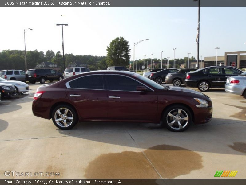 Tuscan Sun Metallic / Charcoal 2009 Nissan Maxima 3.5 S