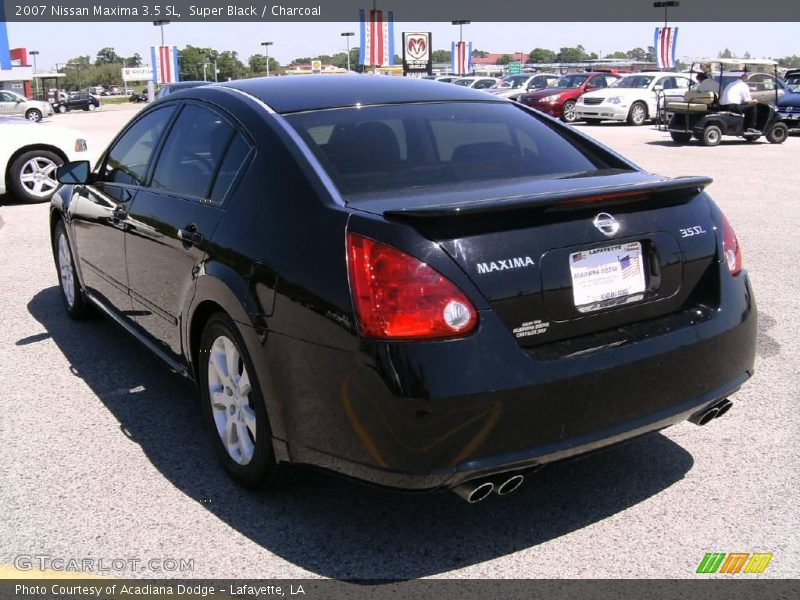 Super Black / Charcoal 2007 Nissan Maxima 3.5 SL
