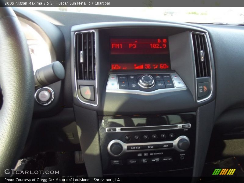 Tuscan Sun Metallic / Charcoal 2009 Nissan Maxima 3.5 S