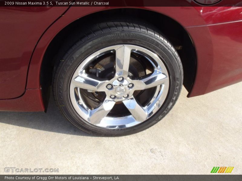 Tuscan Sun Metallic / Charcoal 2009 Nissan Maxima 3.5 S