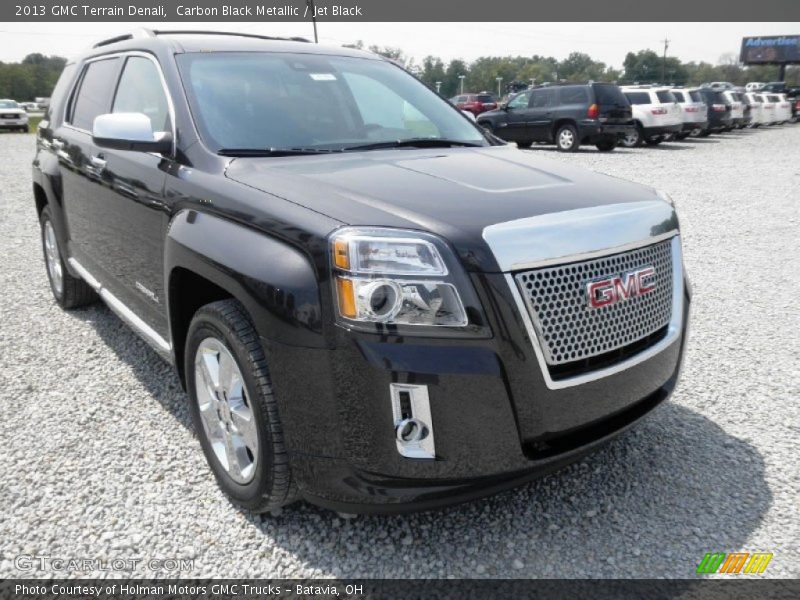 Carbon Black Metallic / Jet Black 2013 GMC Terrain Denali