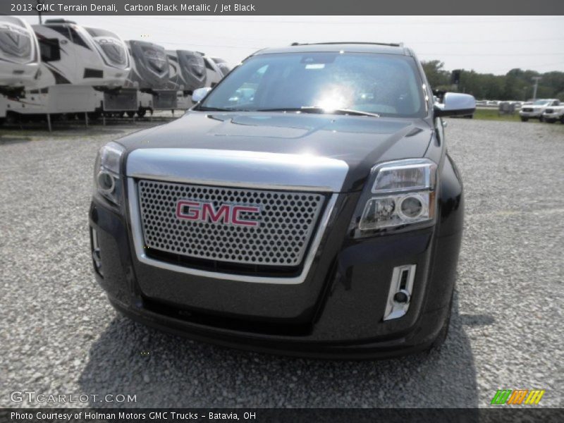 Carbon Black Metallic / Jet Black 2013 GMC Terrain Denali