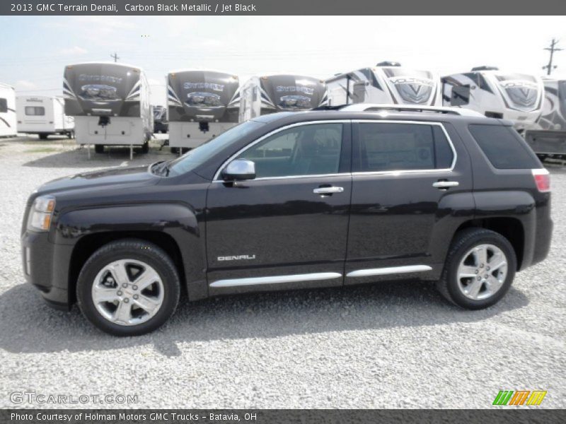 Carbon Black Metallic / Jet Black 2013 GMC Terrain Denali