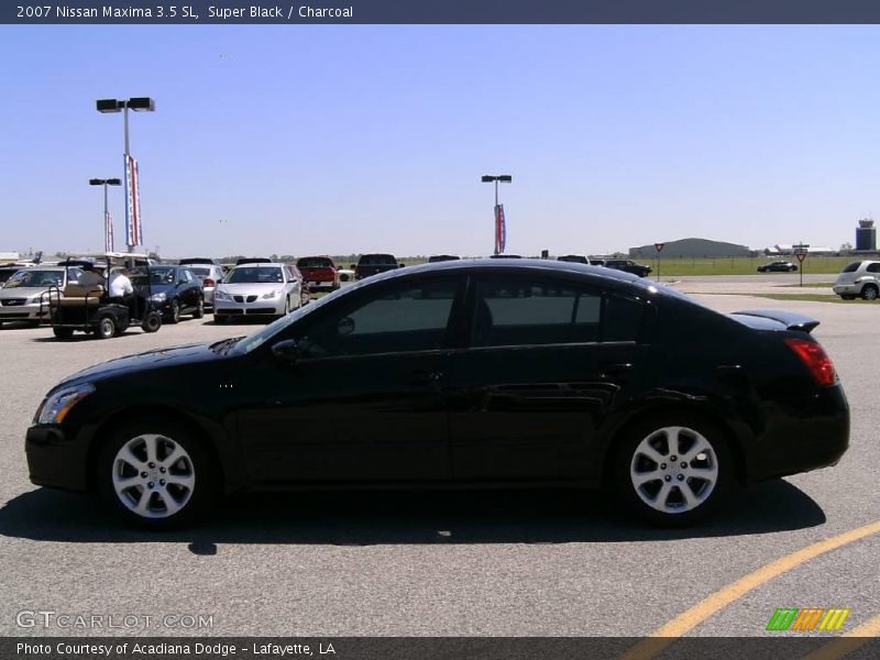 Super Black / Charcoal 2007 Nissan Maxima 3.5 SL