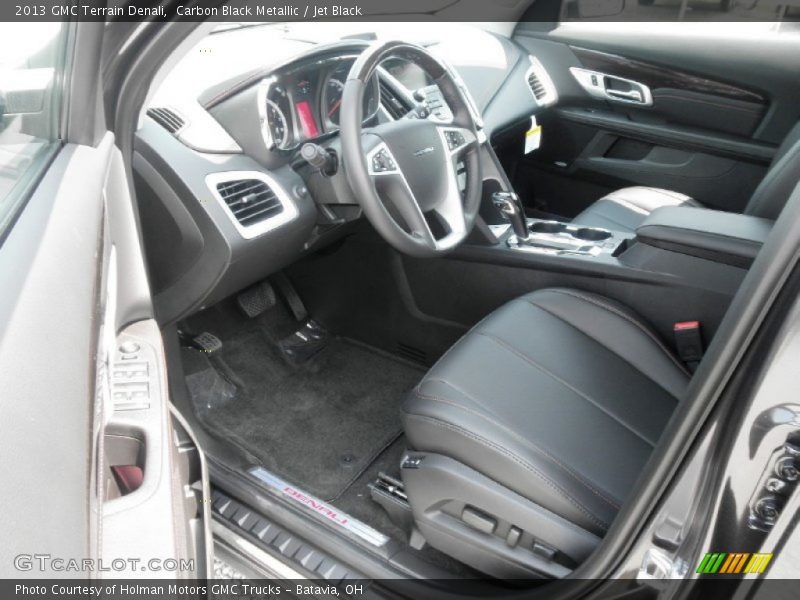 Carbon Black Metallic / Jet Black 2013 GMC Terrain Denali