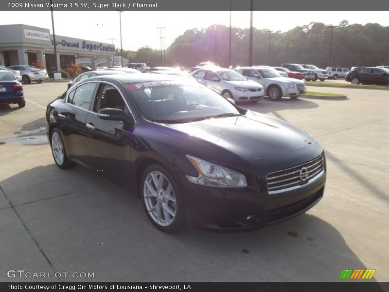 Super Black / Charcoal 2009 Nissan Maxima 3.5 SV