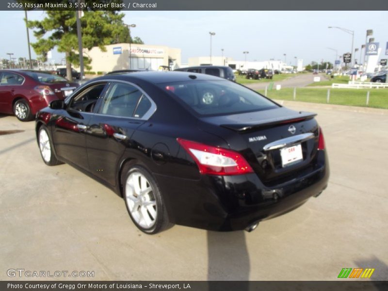 Super Black / Charcoal 2009 Nissan Maxima 3.5 SV