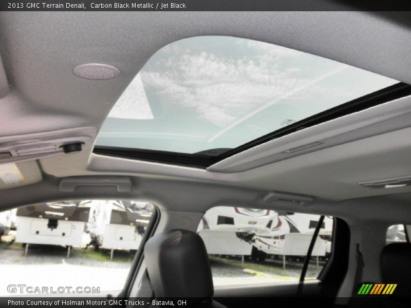 Carbon Black Metallic / Jet Black 2013 GMC Terrain Denali