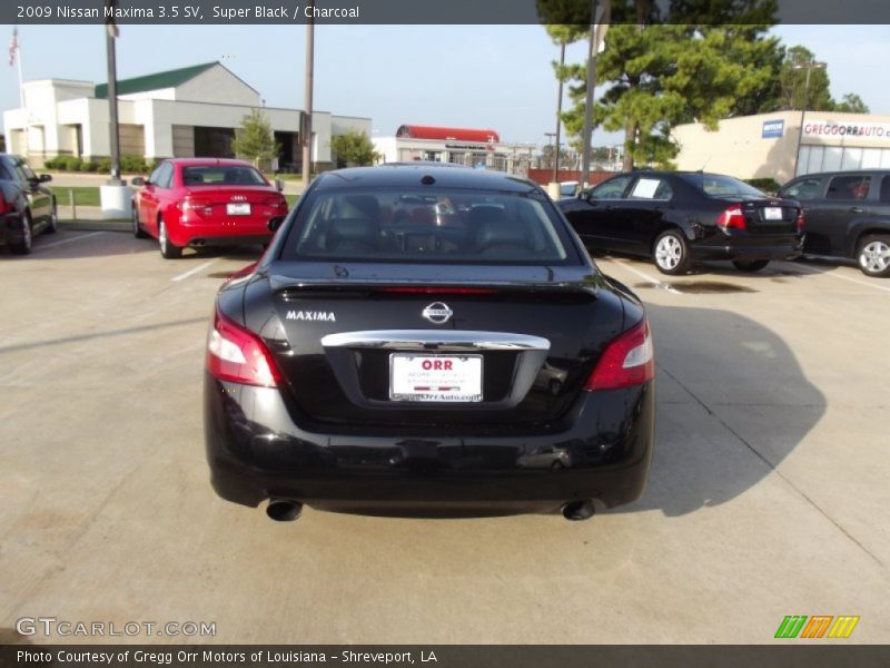 Super Black / Charcoal 2009 Nissan Maxima 3.5 SV