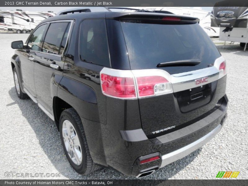 Carbon Black Metallic / Jet Black 2013 GMC Terrain Denali