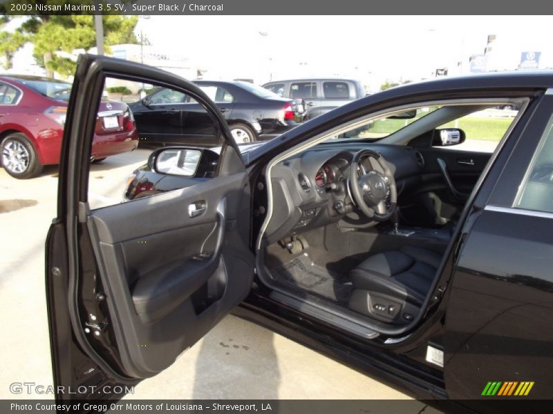 Super Black / Charcoal 2009 Nissan Maxima 3.5 SV