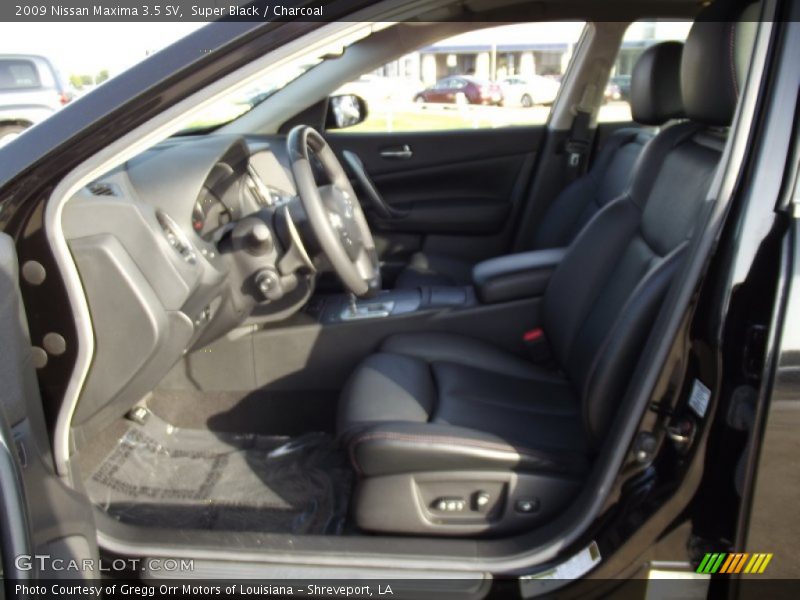 Super Black / Charcoal 2009 Nissan Maxima 3.5 SV