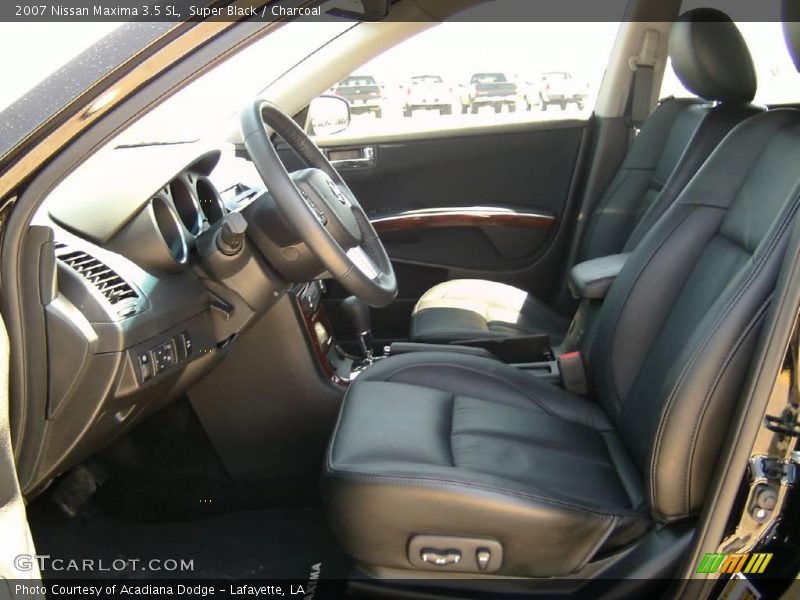 Super Black / Charcoal 2007 Nissan Maxima 3.5 SL