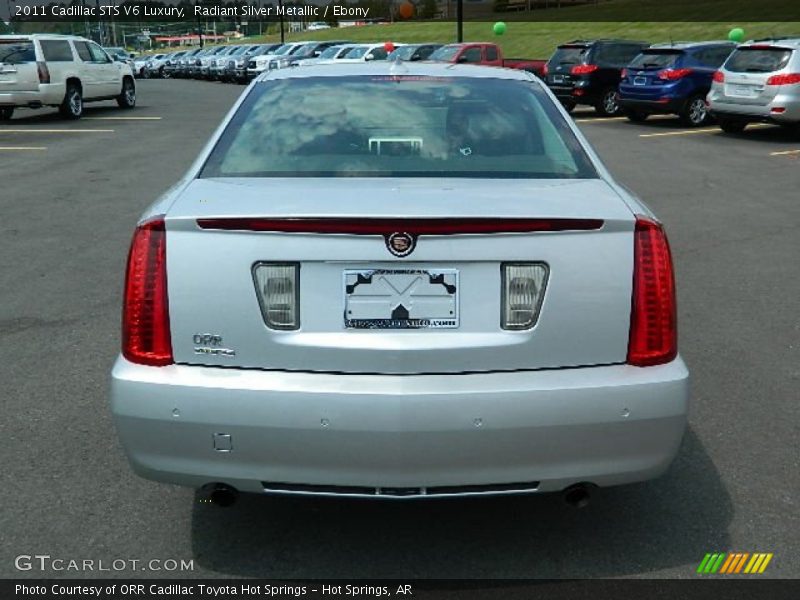 Radiant Silver Metallic / Ebony 2011 Cadillac STS V6 Luxury