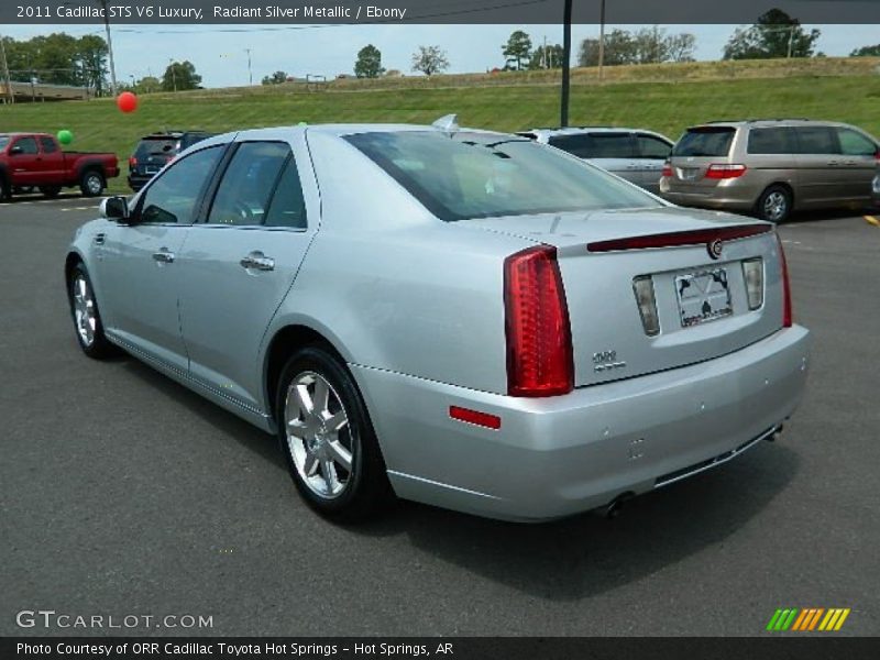 Radiant Silver Metallic / Ebony 2011 Cadillac STS V6 Luxury