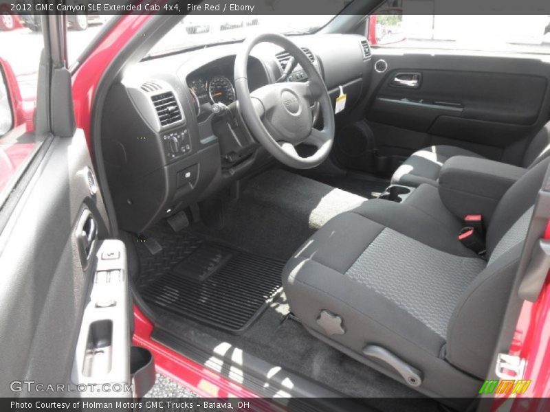 Fire Red / Ebony 2012 GMC Canyon SLE Extended Cab 4x4