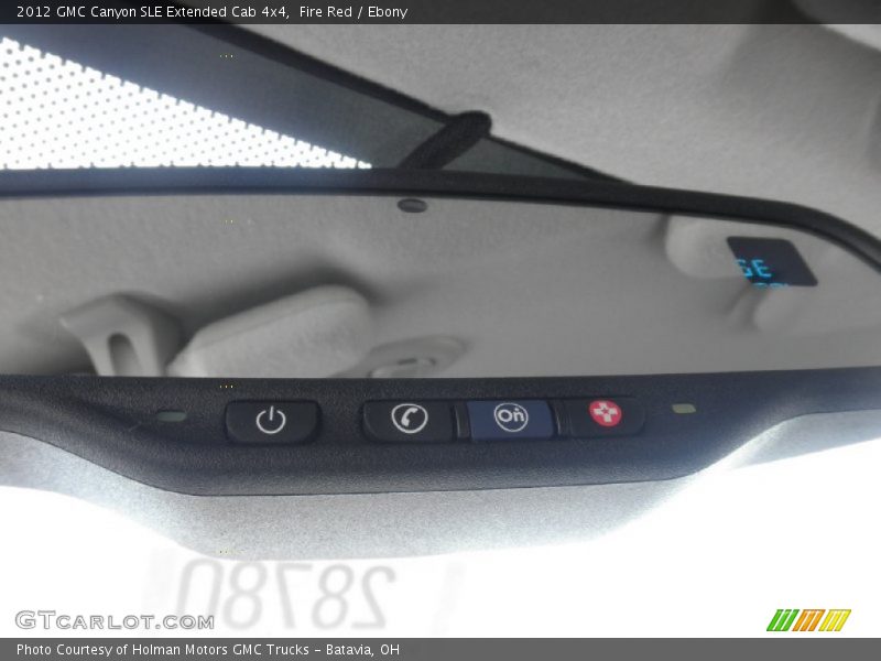 Fire Red / Ebony 2012 GMC Canyon SLE Extended Cab 4x4