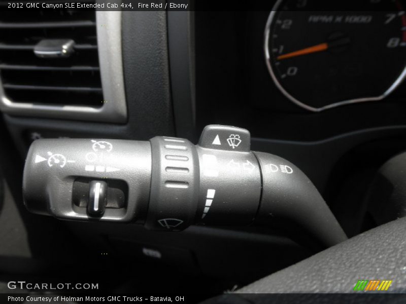Fire Red / Ebony 2012 GMC Canyon SLE Extended Cab 4x4
