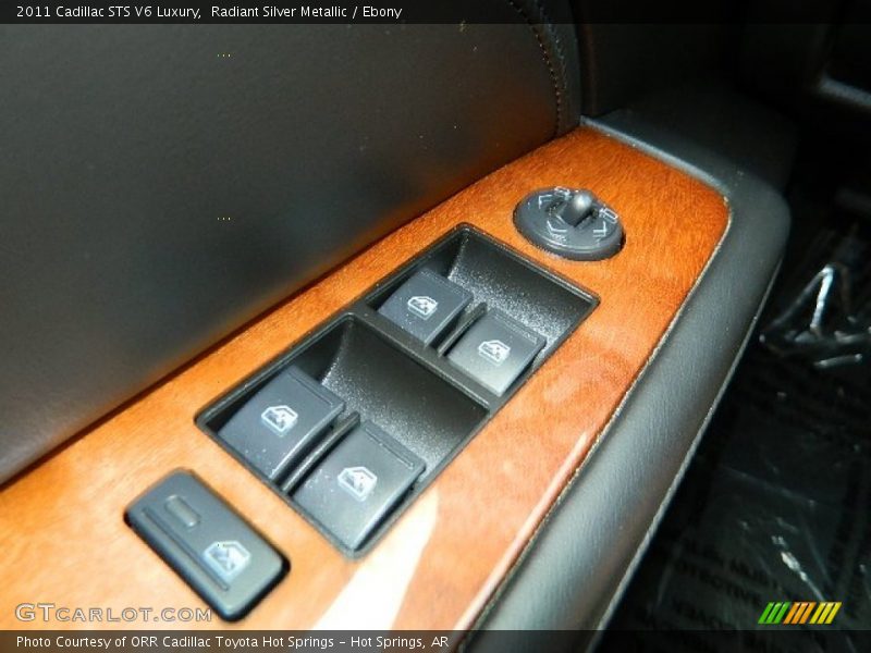 Radiant Silver Metallic / Ebony 2011 Cadillac STS V6 Luxury