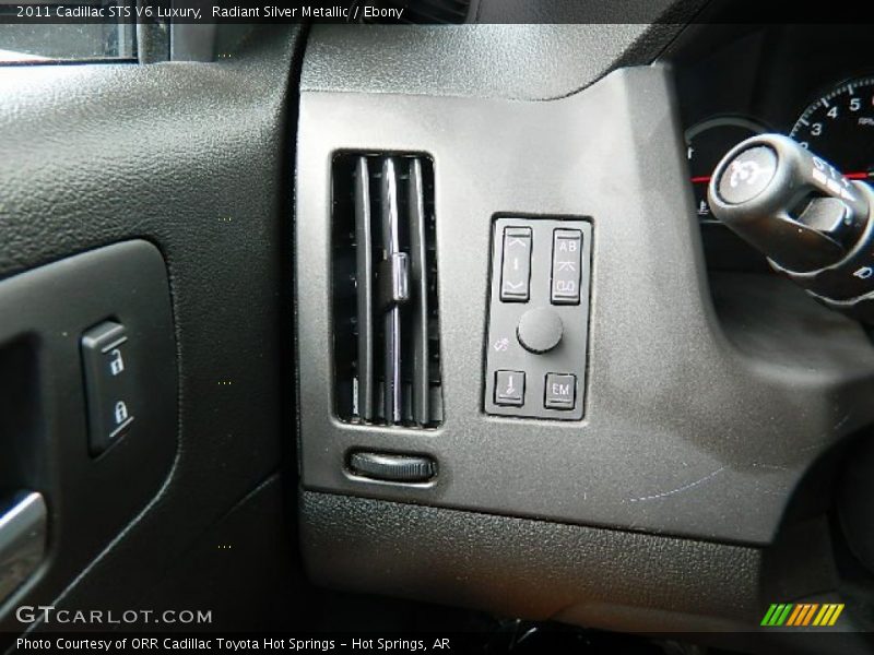 Radiant Silver Metallic / Ebony 2011 Cadillac STS V6 Luxury